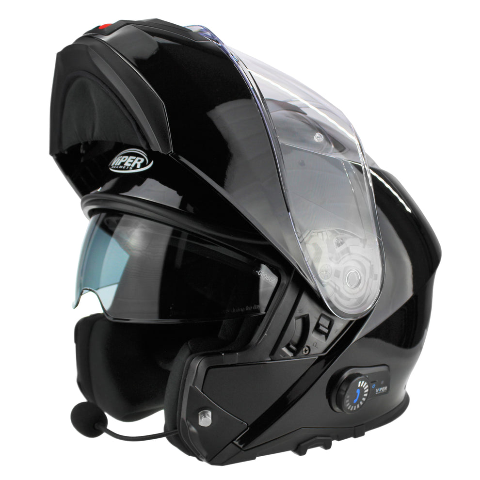 VIPER RSV191 BLINC 3.0 FLIP UP HELMET - GLOSS BLACK – Riderwear