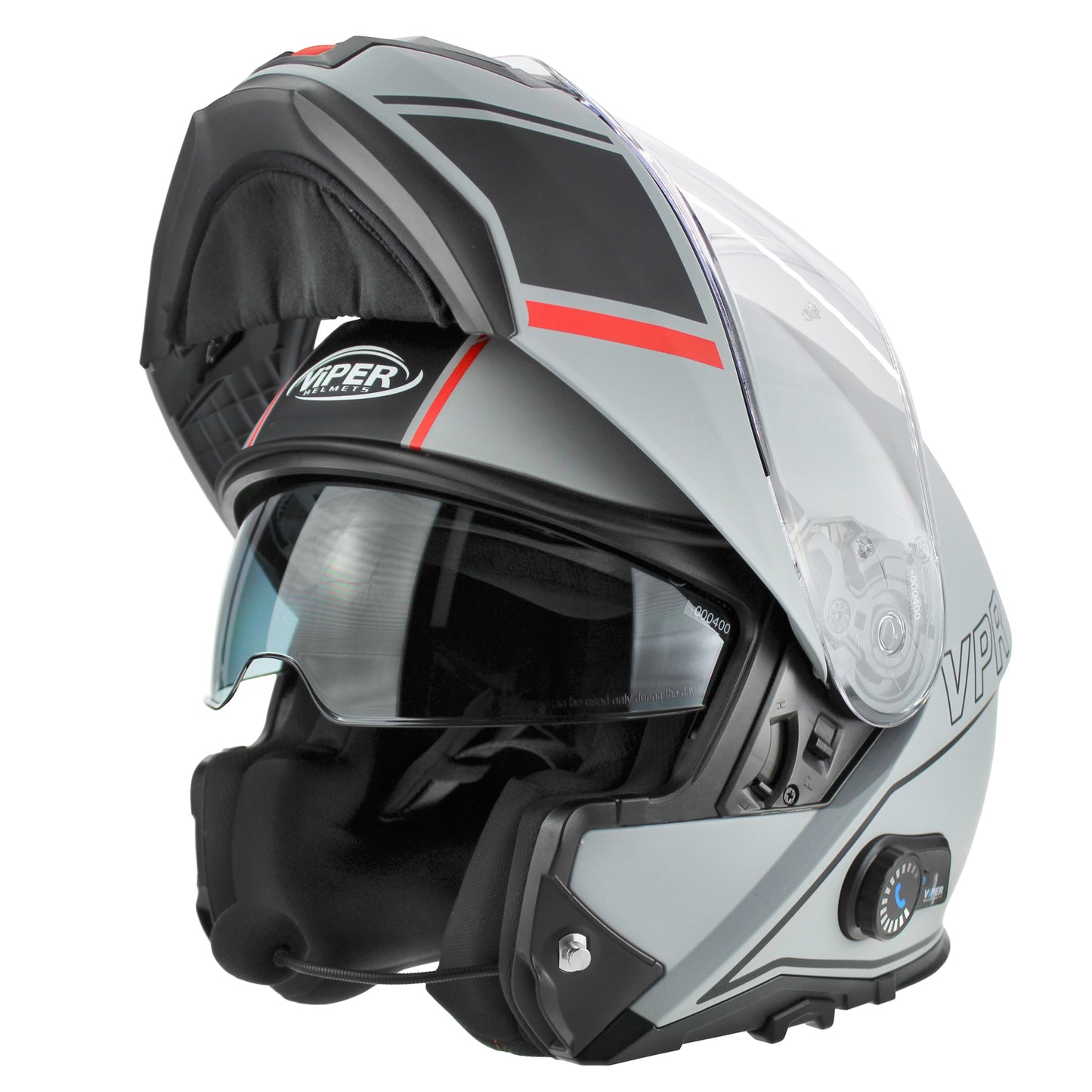 Riderwear | Viper Rsv191 Blinc 3.0 Flip Up Helmet - Vision Meteor Grey