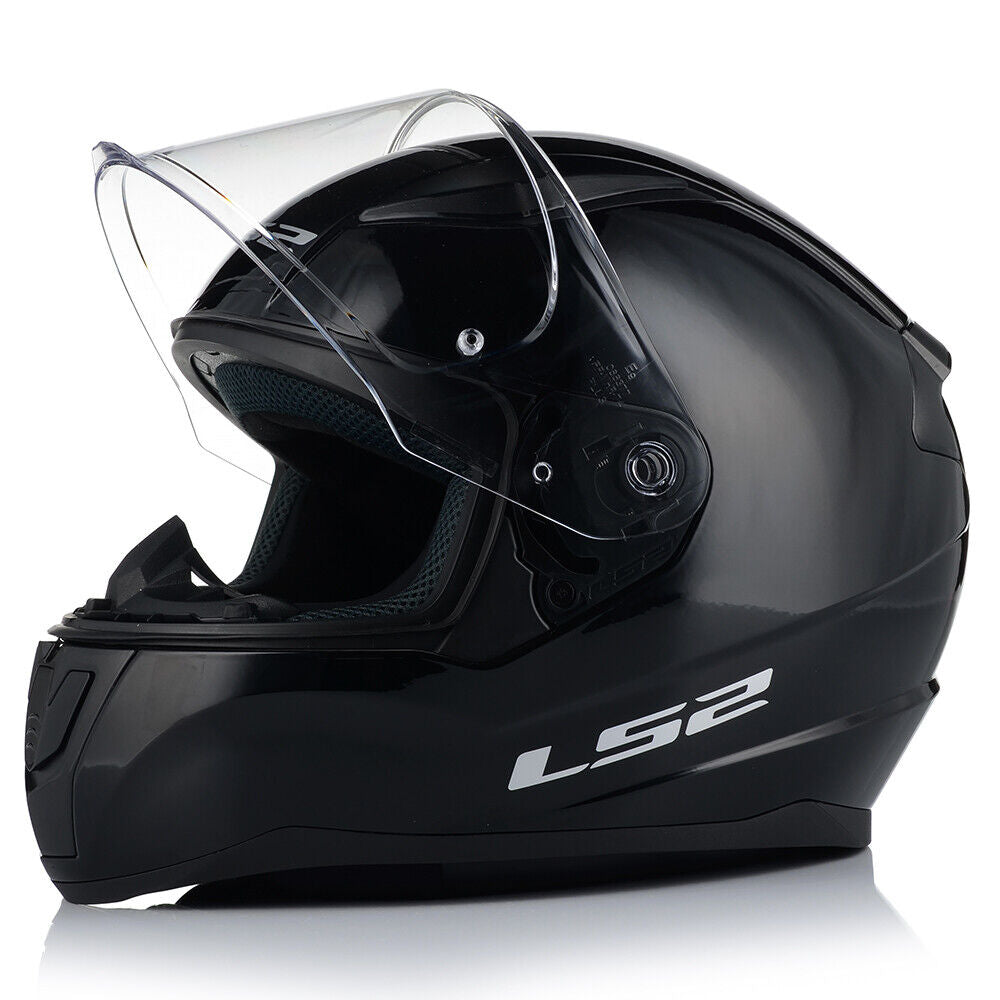 Riderwear | LS2 FF353 Rapid II Full Face Motorbike Helmet- Gloss Black