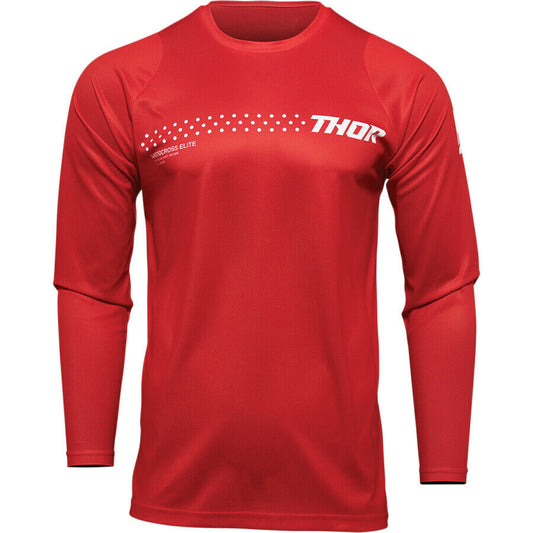 Thor Sector Minimal Adult Motocross Jersey - Red