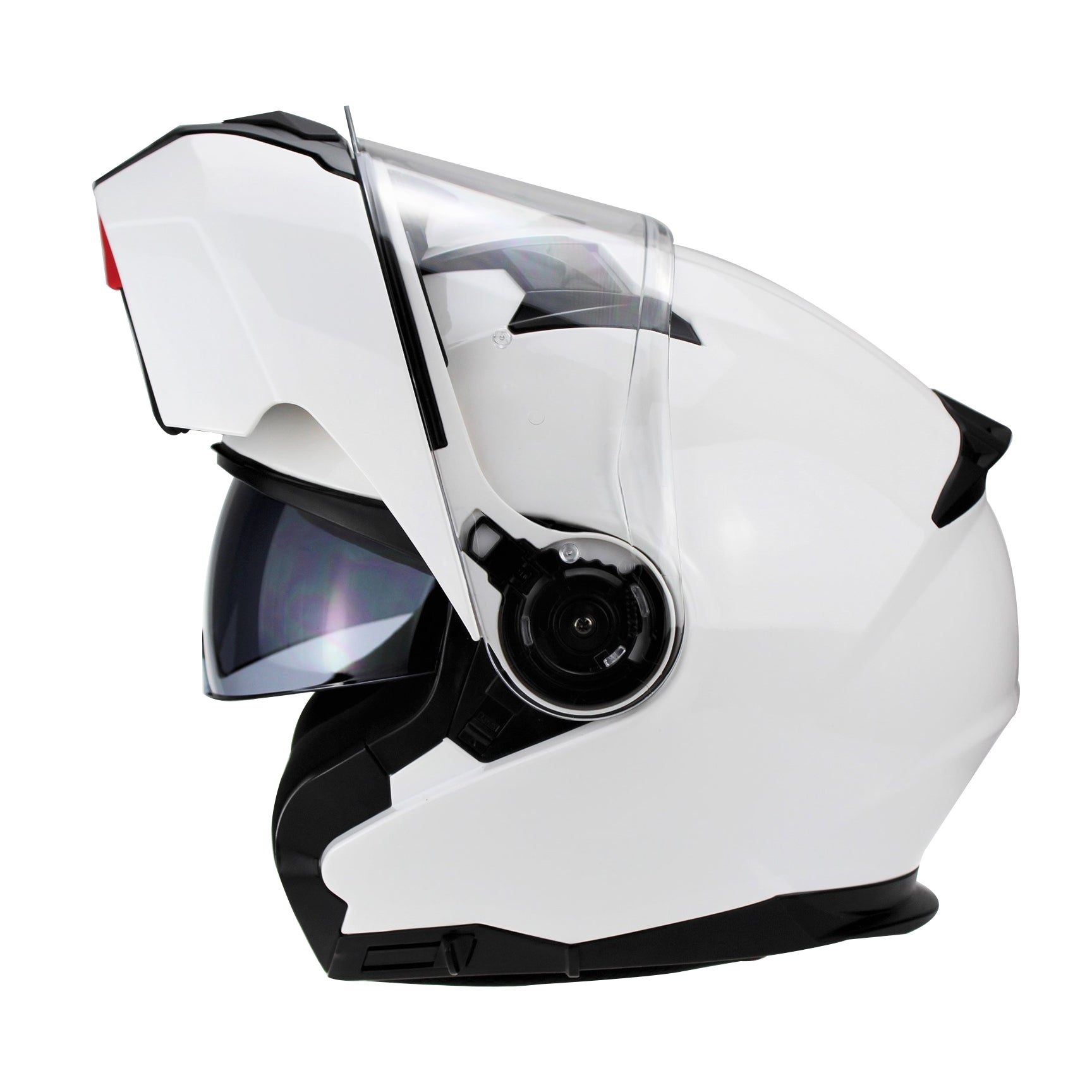 VIPER RSV345 FLIP UP MOTORBIKE HELMET - WHITE