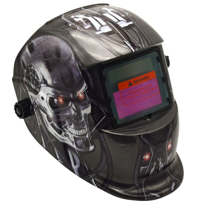 Welding Helmet Auto Darkening with Fittings - Robot