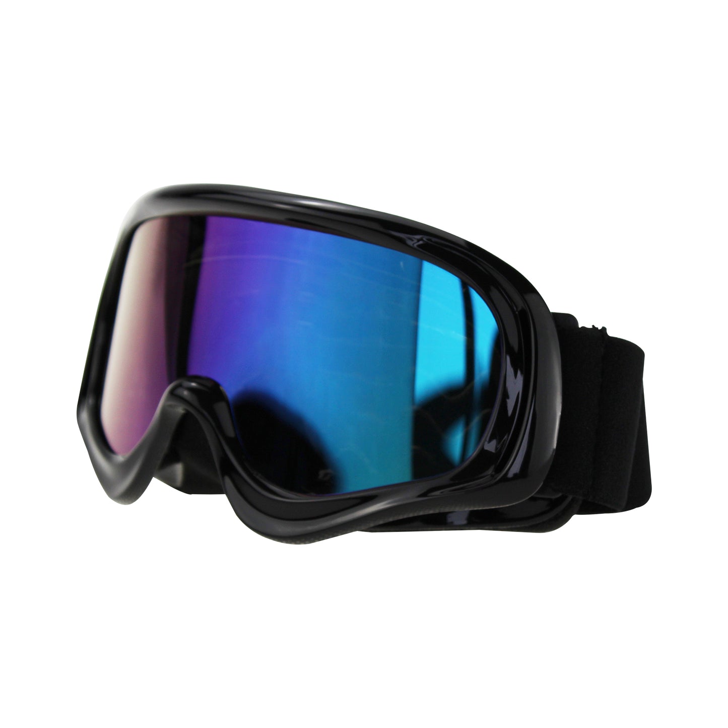 3GO Kids Motocross Goggles with Iridium Lens Black