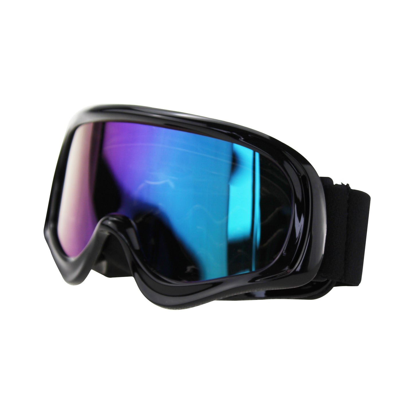 3GO Kids Motocross Goggles with Iridium Lens Black