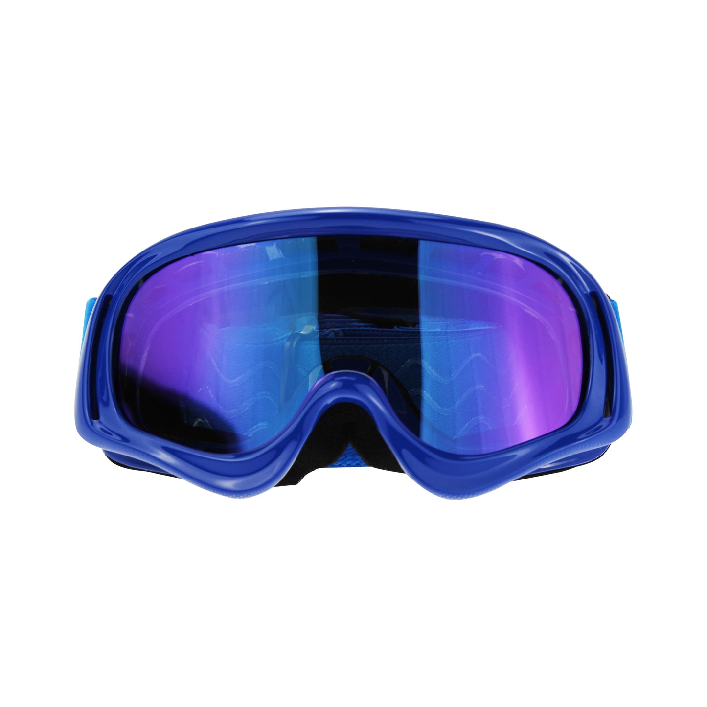 3GO Kids Motocross Goggles with Iridium Lens Blue