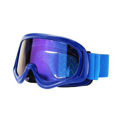 3GO Kids Motocross Goggles with Iridium Lens Blue