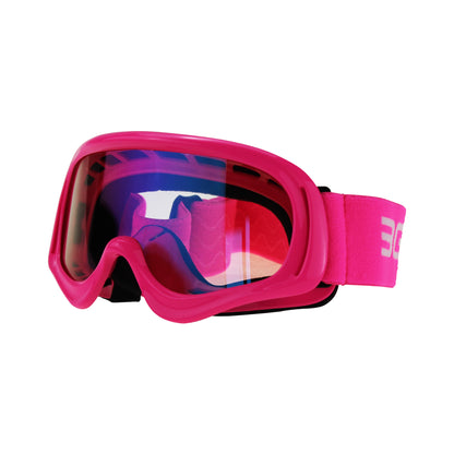 3GO Kids Motocross Goggles with Iridium Lens Pink