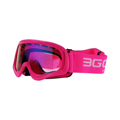 3GO Kids Motocross Goggles with Iridium Lens Pink