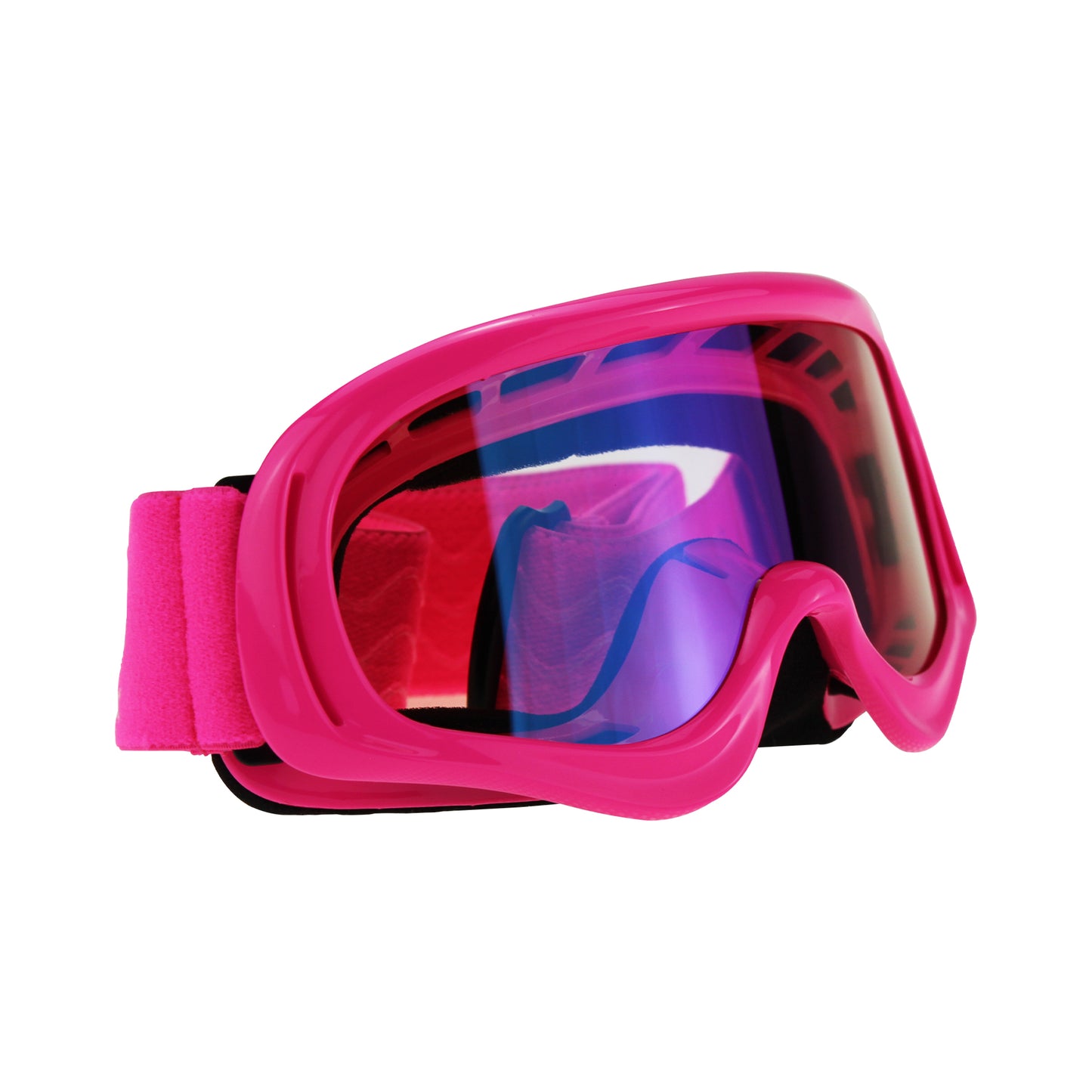 3GO Kids Motocross Goggles with Iridium Lens Pink