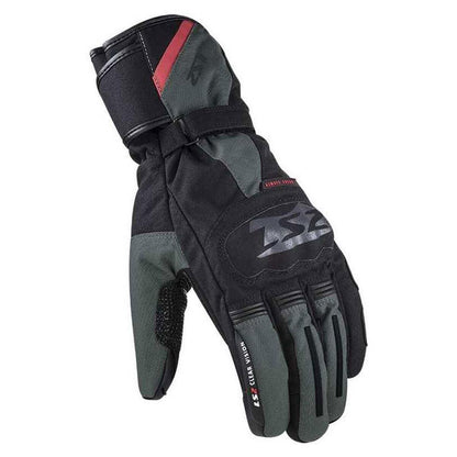 LS2 SNOW Mens Winter Gloves - Black Green