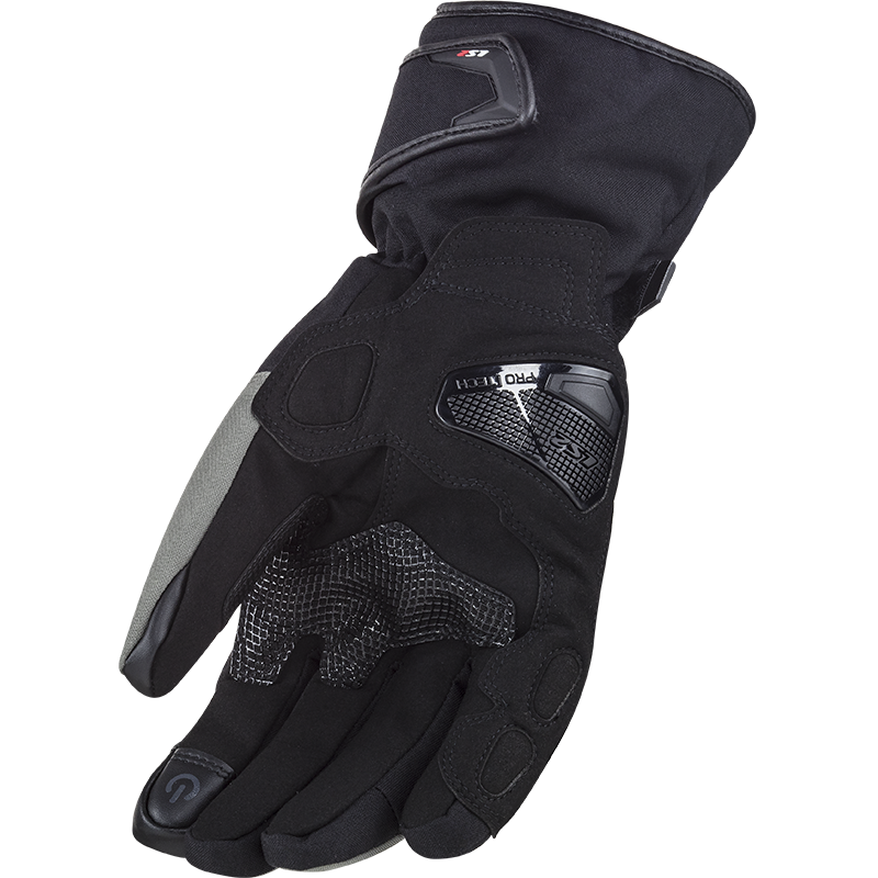 LS2 SNOW Mens Winter Gloves - Black Green