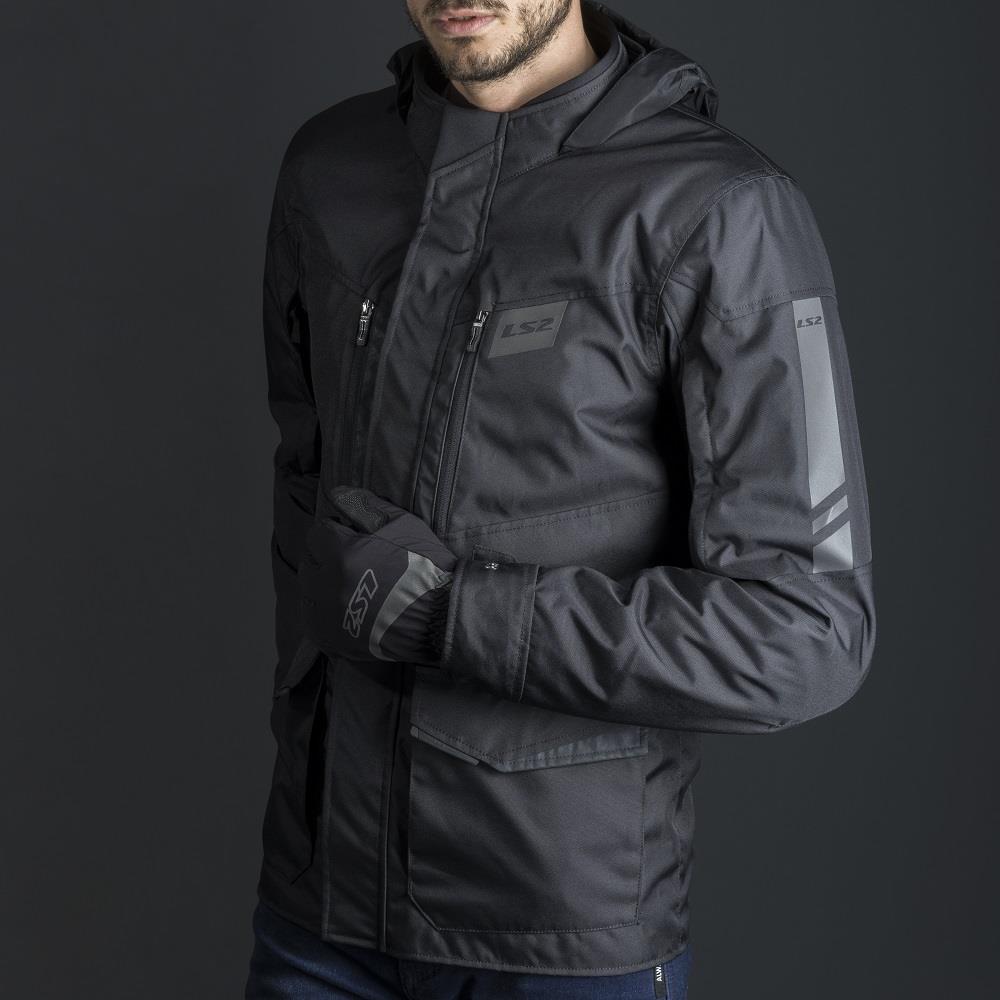 LS2 METROPOLIS EVO MENS CE JACKET - BLACK – Riderwear