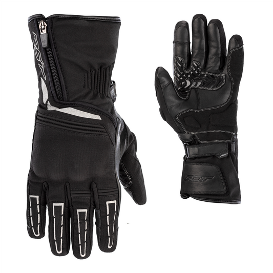 STORM 2 TEXTILE CE LADIES WATERPROOF GLOVES - BLACK