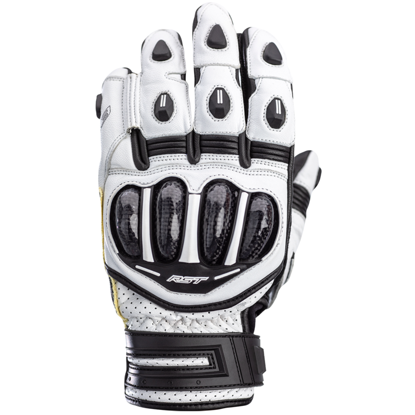 TRACTECH EVO 4 SHORT CE MENS GLOVES - WHITE