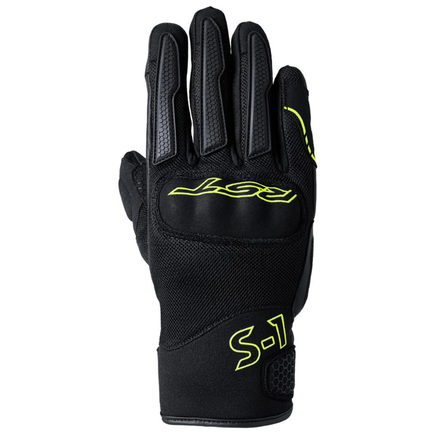 S1 MESH CE MENS GLOVES - FLO YELLOW