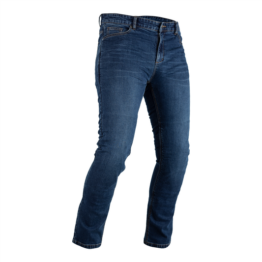 RST X KEVLAR® TAPERED-FIT CE MENS LL TEXTILE JEANS - MID BLUE DENIM