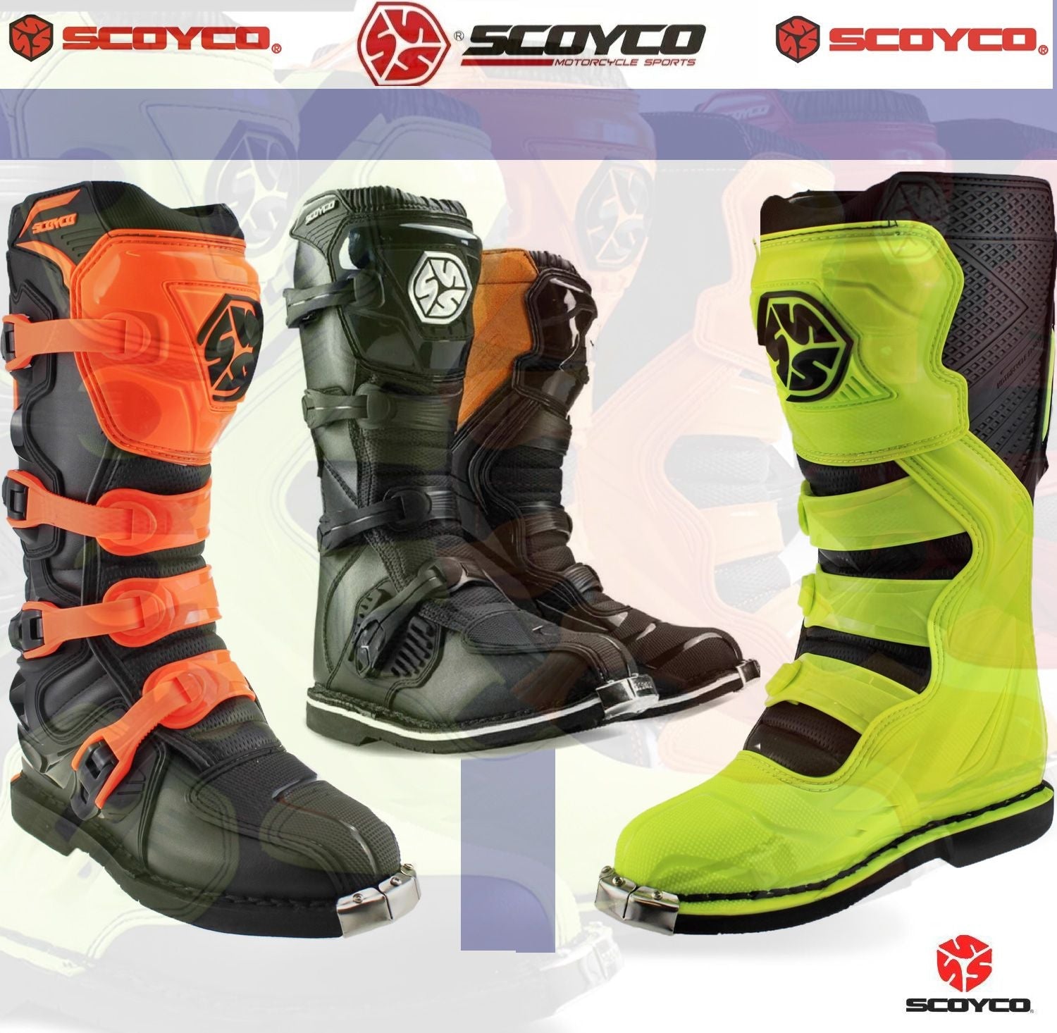 Botas best sale scoyco motocross